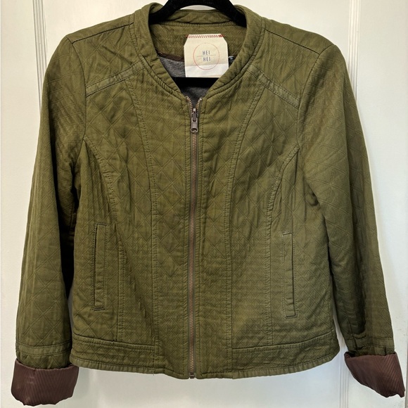 Anthropologie Hei Hei Quilted Riding Jacket - Picture 4 of 7